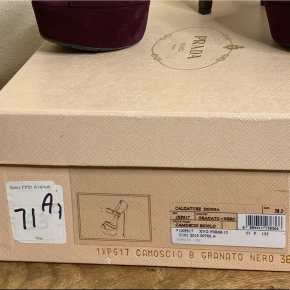 Prada Suede Bicolor Heels - Picture 8 of 8